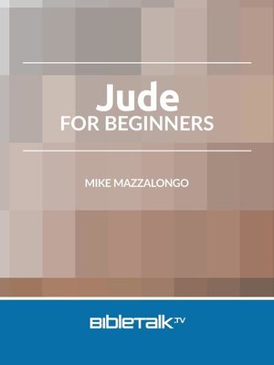 cover image of Jude for Beginners